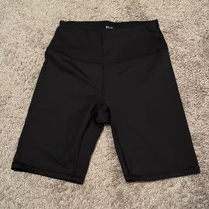 Black biker shorts